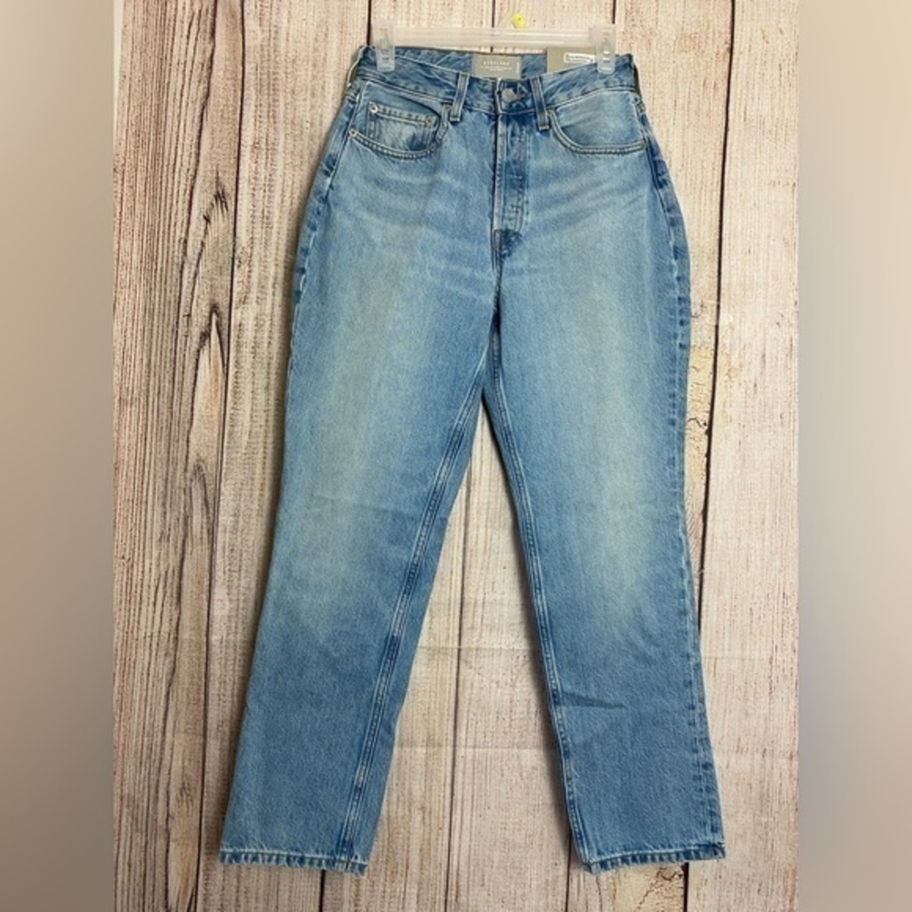 Everlane Womens The Curvy 90s Cheeky Straight Jeans size 26